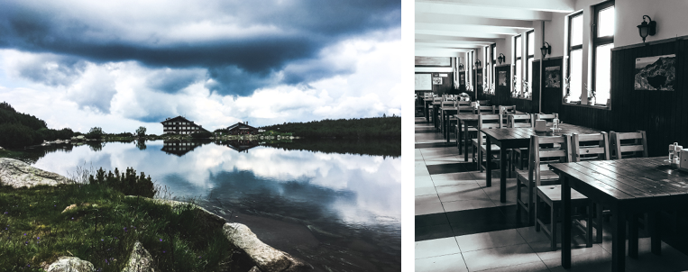 Хижа и пик «Безбог»