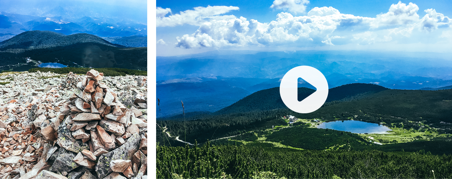 Хижа и пик «Безбог»