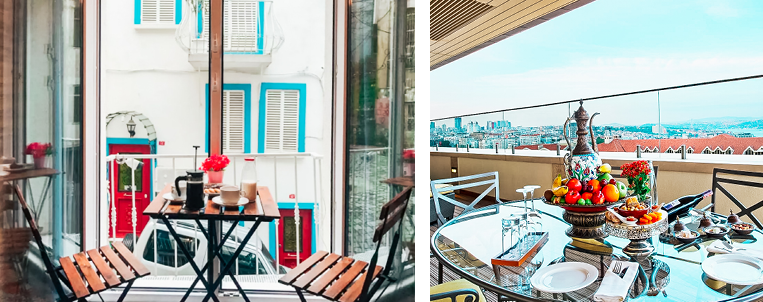 Hotels and areas of Istanbul